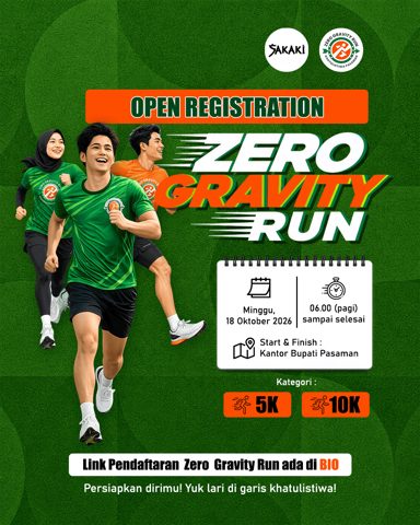Zero Gravity Run Pasaman 2026
